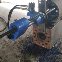 Équipement de perçage hydraulique pour la nacelle d'éolienne et le roulement d'orientation
