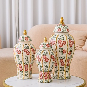 <span class=keywords><strong>Vase</strong></span> décoratif en céramique plaqué blanc de luxe léger, motif feuille de Ginkgo fait main, pour la décoration de bureau, d'hôtel ou de maison - Product Image 6