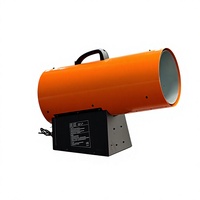Chauffage à gaz pour volailles avec thermostat, protection anti-extinction de flamme, moteur, haute efficacité de chauffage, capacité 12-120 kW pour poulailler