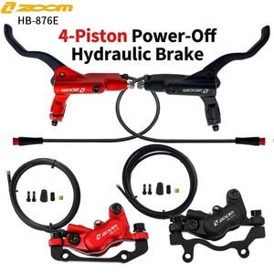 Bicicleta Eléctrica ZOOM con Freno Hidráulico, Batería de Litio, Función de Apagado del Vehículo Eléctrico, Freno de Disco Hidráulico de Cuatro Pistones. - Product Image 1