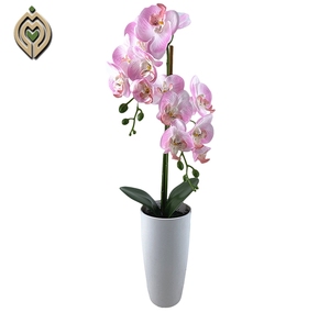 Orquídeas artificiales de plástico para exterior, flores de estilo de moda, plantas de <span class=keywords><strong>Interior</strong></span> - Product Image 1