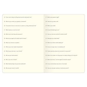 Journal guidé <span class=keywords><strong>de</strong></span> questions <span class=keywords><strong>de</strong></span> style mini A5 personnalisé cousu fil planificateur doublé papier vierge cadeau pour la productivité <span class=keywords><strong>de</strong></span> l'organisation - Product Image 3