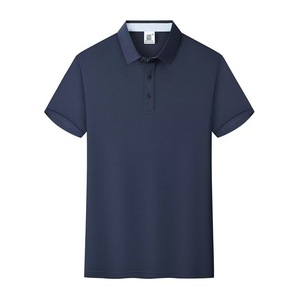 Polo respirant uni avec col rabattable, unisexe, style été, en polyester fin (80-90%) pour le travail - Product Image 4