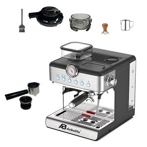 <span class=keywords><strong>Machine</strong></span> <span class=keywords><strong>à</strong></span> <span class=keywords><strong>café</strong></span> <span class=keywords><strong>expresso</strong></span> Anbolife <span class=keywords><strong>avec</strong></span> moulin intégré, <span class=keywords><strong>filtre</strong></span> 58 mm, 20 bars, 35 réglages de mouture, design haut de gamme, contrôle de la température, pour la maison <span class=keywords><strong>et</strong></span> le <span class=keywords><strong>café</strong></span> - Product Image 2