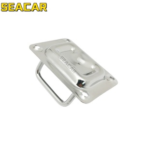 Seacar Stainless Steel 304 Deck Handle Boat <b>Yacht</b> Accessory Pull Ring 76x57mm - Product Image 4