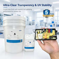 Composé de moulage en PU flexible pour la protection des alimentations de transformateurs, résine polyuréthane transparente Shore A60