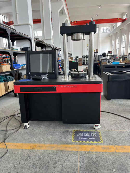 Hydraulic Universal Testing Machine Software With Tensile Compression ...
