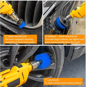 <span class=keywords><strong>Cepillo</strong></span> de fregado eléctrico Kit de <span class=keywords><strong>cepillo</strong></span> de limpieza de <span class=keywords><strong>taladro</strong></span> Limpieza interior del hogar del coche 3 uds cepillos de limpieza para <span class=keywords><strong>taladro</strong></span> - Product Image 6