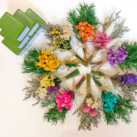 Bouquet de fleurs séchées naturelles miniatures faites à la main personnalisables, cadeau du Nouvel An pour la fête des mères et Thanksgiving