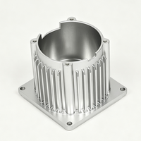 Boîtier de moteur en aluminium moulé sous pression usiné CNC OEM, pièces de rechange pour l'assemblage de moteurs électriques