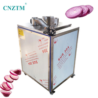 Industriële automatische verstelbare bananen- en plantainsnijmachine met tandwiel voor uniforme productie van fruit- en groentechips