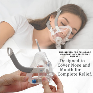 Snelle verzending 2 stuks medium siliconen volgelaatsmasker F20 kussen vervanging voor CPAP-masker F20 slaapaccessoires - Product Image 5