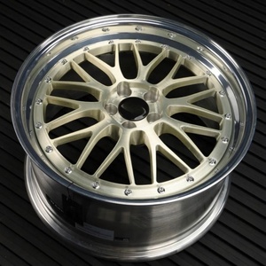 Jantes BZY forgées <span class=keywords><strong>2</strong></span>/3 pièces LM Gold, jantes forgées multi-rayons pour voitures particulières, 4x100 5x120 5x114.3, jantes forgées <span class=keywords><strong>2</strong></span> pièces - Product Image 1