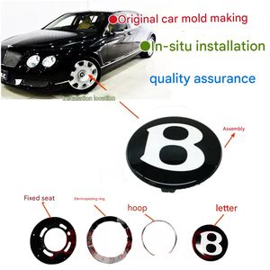 Emblème de couverture de <span class=keywords><strong>moyeu</strong></span> d'emblème de logo de roue pour les capuchons centraux de roue Bentley Continental GT 2011-2017 - Product Image 4