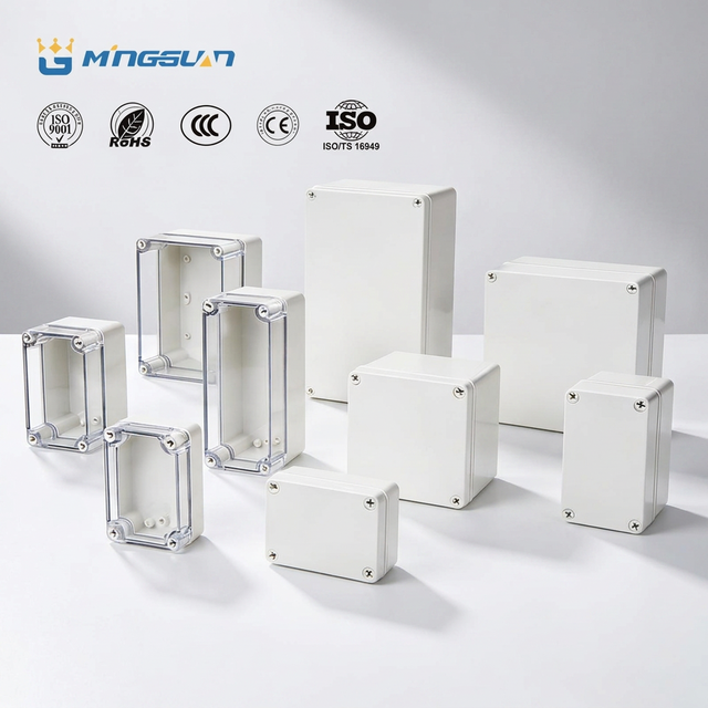 Customized Universal Ip67 ABS PC Plastic Waterproof Electrical Junction Boxes for Outdoor Battery