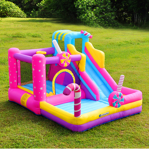 Nhà Máy Thương Mại Hot Bán Nhảy <span class=keywords><strong>Inflatable</strong></span> <span class=keywords><strong>Bouncer</strong></span> Trong Nhà/Ngoài Trời Giường Đàn Hồi Trò Chơi Công Viên Với Trượt Cho Nhà Trẻ Em Của Chơi - Product Image 3
