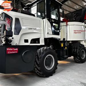 Camion malaxeur à béton auto-alimenté, camion de transport mobile à plateau, intégrant le malaxage et le chargement, Chaotian Pot - Product Image 1