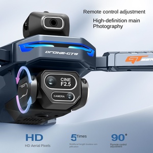 Máy bay không người lái cho người mới bắt đầu gt8 máy bay không người lái HD chụp ảnh trên không <span class=keywords><strong>Quadcopter</strong></span> với màn hình điều khiển từ xa máy bay đồ chơi không chổi than - Product Image 4