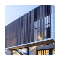 Fabricant de persiennes solaires en aluminium Lames de persiennes aveugles Pare-soleil en aluminium