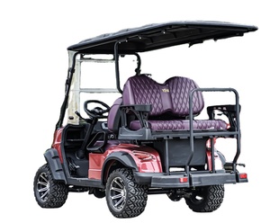 Productos Más Vendidos, Suministro de Última Generación, Carrito de Golf Utilitario de 4 Plazas (2+2) con Asiento Abatible (plástico), Certificado CE, 60v - Product Image 1