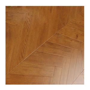 Revêtement de sol <span class=keywords><strong>stratifié</strong></span> de <span class=keywords><strong>parquet</strong></span> à chevrons en bois d'ingénierie <span class=keywords><strong>Chevron</strong></span> de style moderne de 12mm pour sols de salon - Product Image 1