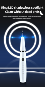 Kit <span class=keywords><strong>de</strong></span> Limpieza Dental Ultrasónico Eléctrico Ecológico <span class=keywords><strong>para</strong></span> Mascotas, Funciona con Batería, Acero Inoxidable, Cuidado Bucal <span class=keywords><strong>para</strong></span> Animales Pequeños, Perros y <span class=keywords><strong>Gatos</strong></span> - Product Image 5