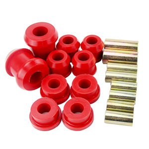 Bagues de bras de suspension avant Poyracing pour Honda Civic 1992-1995, pièces de rechange en caoutchouc rouge - Product Image 5
