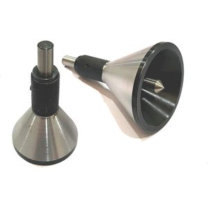 Outil de bricolage de recherche de centre précis et précis pour les ingénieurs et les machinistes Poinçon de cloche sur la barre ronde ENSEMBLE des deux-Métal - Product Image 1