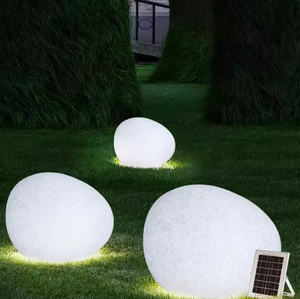 โคมไฟระย้าแอลอีดีสำหรับสวนแบตเตอรี่กลางแจ้งสวนร้านอาหารโคมไฟระย้าแบบห้อย LED โคมไฟลูกบอลลูกโลก - Product Image 4