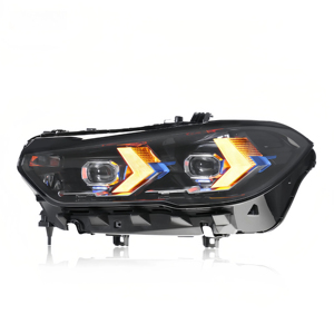 Huahai đầu mũi tên <span class=keywords><strong>Led</strong></span> Đèn Pha DRL lần lượt tín hiệu đèn cho BMX x Series X5 G05 Đèn pha lần lượt tín hiệu đèn - Product Image 2