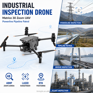 โดรนตรวจสอบอุตสาหกรรม Matrice 30 พร้อมกล้องซูม UAV สำหรับงานตรวจสอบทรัพยากรโครงสร้างพื้นฐาน เช่น สายไฟฟ้า น้ำมัน แก๊ส และสะพาน - Product Image 1