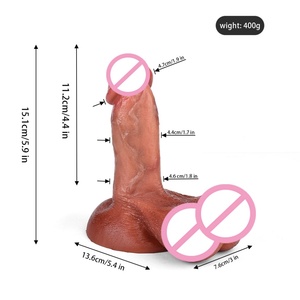 FAAK - Juguete Erótico con Forma de Pene Simulado, Tapón Anal para Hombres y Mujeres, Masturbación, Juguetes Sexuales para Adultos - Product Image 2