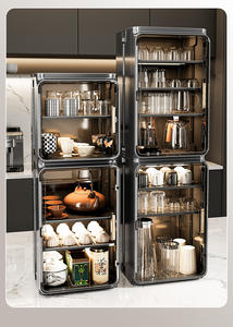 Vente directe d'usine de boîtes de <span class=keywords><strong>rangement</strong></span> en plastique multifonctionnelles à 3 niveaux pour cosmétiques - Product Image 2