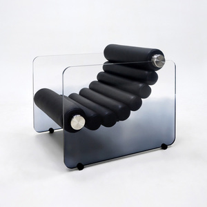 Sillón Reclinable Nórdico Simple, Sofá Individual de Acrílico Transparente, Silla de Descanso para Sala de Estar, Hotel y Club, Colores Personalizables - Product Image 4