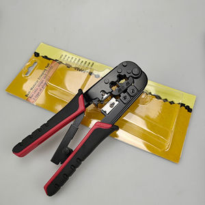 <span class=keywords><strong>Pince</strong></span> à sertir réseau à cliquet double fonction N568R de qualité professionnelle pour usage domestique, sans effort, pour connecteurs RJ45, 6P8P - Product Image 5
