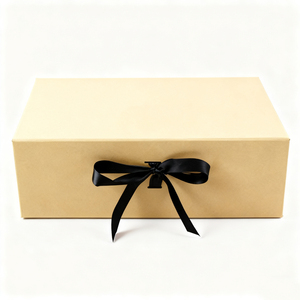 Caja de regalo plegable de material reciclado personalizada con grabado de logotipo de laminación mate brillante para calcetines de aceite de esmalte de uñas cajas rígidas - Product Image 1
