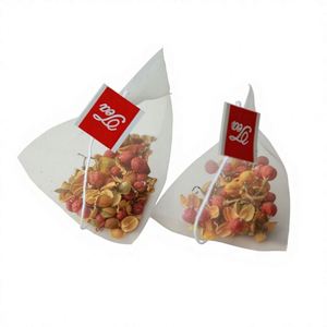 ถุงกรองชาไนลอนใสแบบมีเชือกผูก สำหรับชาใบชา ชาสมุนไพร ชาดอกไม้ - Product Image 3