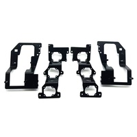 Autres accessoires d'éclairage automobile : Support de montage de lentille de projecteur LED matriciel pour phare Toyota HiAce 2019-2025