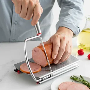 Planche <span class=keywords><strong>à</strong></span> découper le <span class=keywords><strong>fromage</strong></span> en acier inoxydable, <span class=keywords><strong>coupe</strong></span>-<span class=keywords><strong>fromage</strong></span> manuel avec surface graduée pour couper le beurre et le <span class=keywords><strong>fromage</strong></span> - Product Image 6