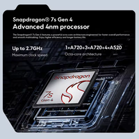 Versión Global POCO M8 Pro 5G LTE, Teléfono Móvil con Snapdragon 7s Gen 4 Octa Core, Pantalla AMOLED de 6.83 Pulgadas y 120Hz, Carga Rápida de 100W