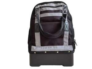 Sac de rangement pour outils d'électricien de grande capacité, robuste et durable, fermeture éclair Oxford, résistant à l'eau, sac à outils décontracté pour l'extérieur - Product Image 6