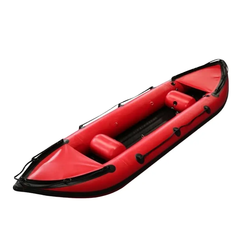 Canoa inflable de PVC/kayak, kayak de pesca, 2 personas sin placa de cola, utilizado para ocio o competición