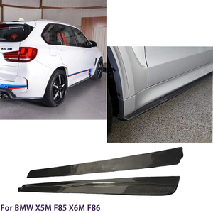 สเกิร์ตข้างคาร์บอนไฟเบอร์แท้ทรง 3 มิติ สำหรับ X5M F85/X6M F86 ปี 2015-2019 - Product Image 2