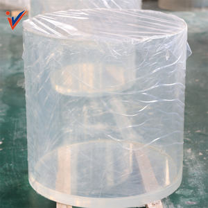 Récipient d'expédition d'aquarium en plastique transparent écologique personnalisable avec acrylique de grande taille Aquarius Foglio forme de taille personnalisée - Product Image 3