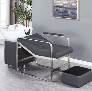 Sillón de peluquería moderno con lavacabezas y silla, estación de lavado de cabello para salón, cama de lavado a precio económico - Product Image 4