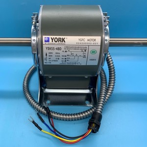 มอเตอร์พัดลมคอยล์เย็น York YSK55-4BD แกนคู่ แกนทองแดงแท้ อะไหล่เครื่องปรับอากาศระบบรวมศูนย์ - Product Image 3
