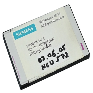 PLC 6FC52503AX206AH3 840 D 6FC5 2503AX206AH3 NCU 572 yazılımı - Product Image 1
