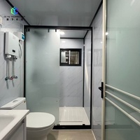 Maison conteneur préfabriquée portable mini 20 pieds 40 pieds à construction rapide, 2-5 chambres, pliable et extensible, design moderne, marque CEYU, garantie 5 ans