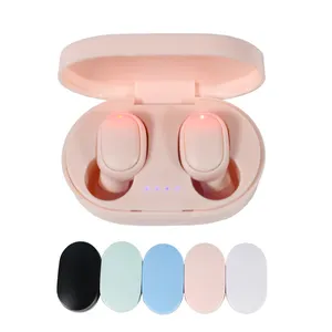 Hot Free Sample Waterproof Sports Mini In Ear Buds BT 5.2 Noise Cancelling Earbuds Button Touch True Wireless Stereo Earphone