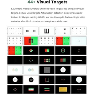 Probador de Agudeza <span class=keywords><strong>Visual</strong></span> LCD HD de 21.5 Pulgadas con Control Remoto - Examen de Visión y Oftalmológico - Product Image 3
